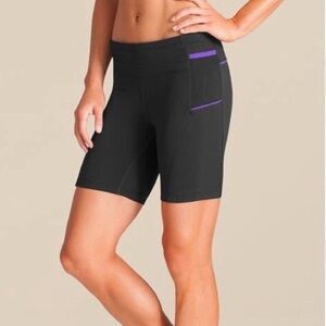 ATHLETA Presto Bermuda Compression Biker Shorts XS